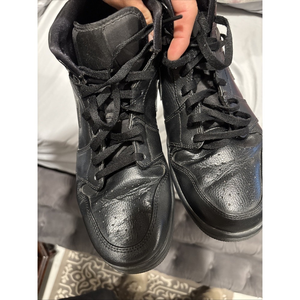 Size 13 - Air Jordan 1 Mid Black - Picture 3 of 6